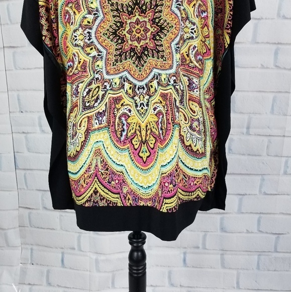 NY Collection women's size large lose fit top - Picture 6 of 8